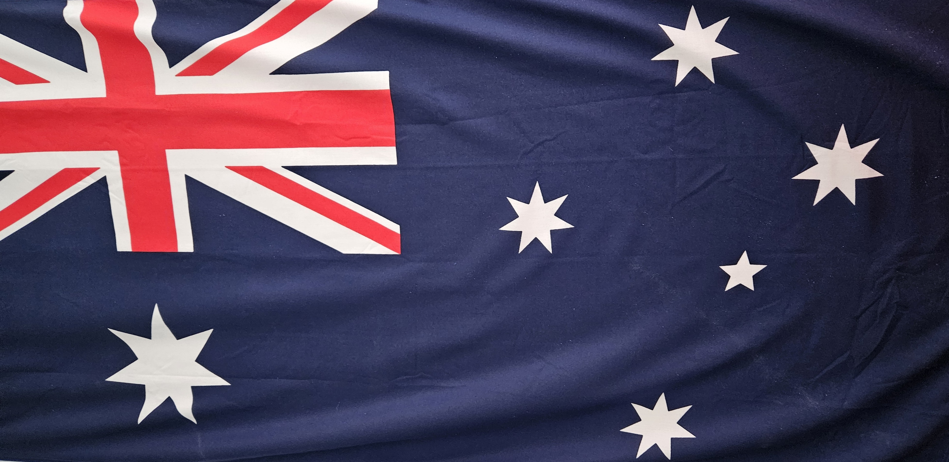 Australian Flag 1800mm x 900mm Indoor or short term use